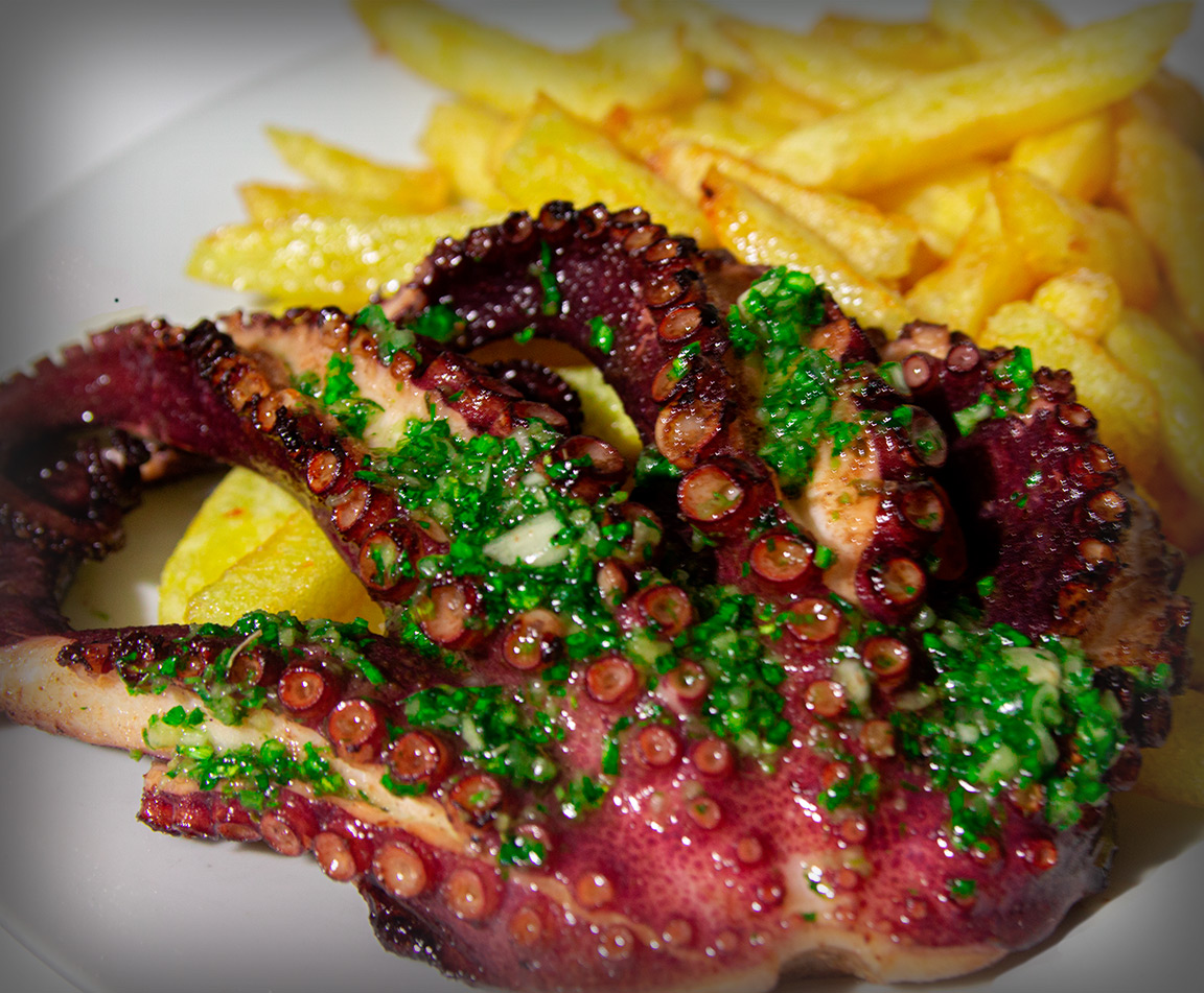 Pulpo a la Parrilla
